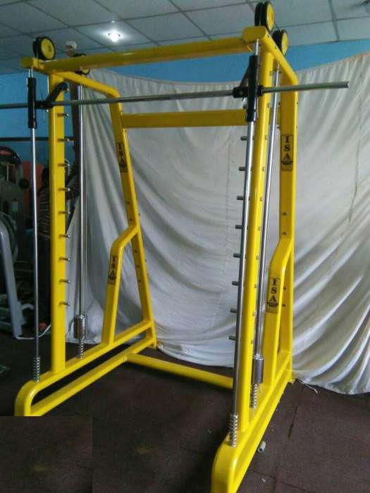 Yellow Steel Gym Equipment