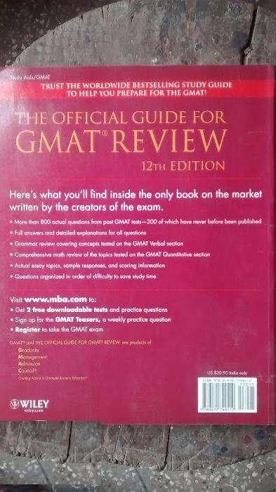 GMAT Review 12th Edition