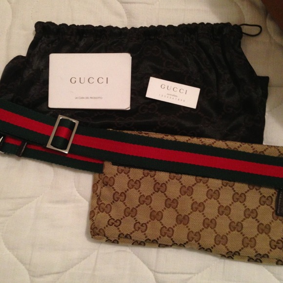 Gucci belt original with bag