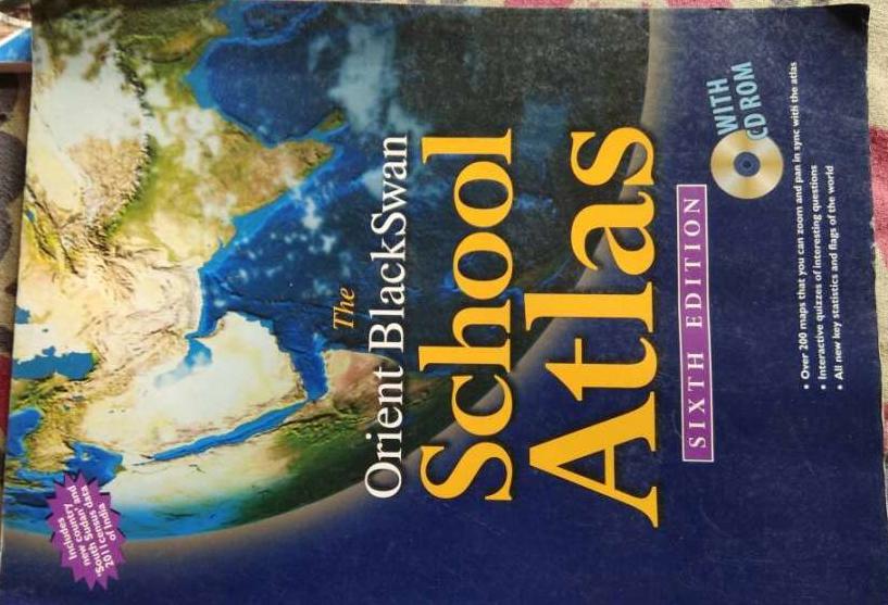 Atlas Book for Competitive Exams or School