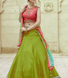 Grab up to 75 Off On Green Lehengas Only on Mirraw