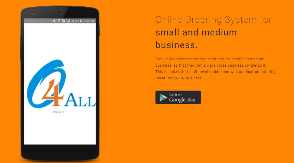 Online Ordering System for small and medium business