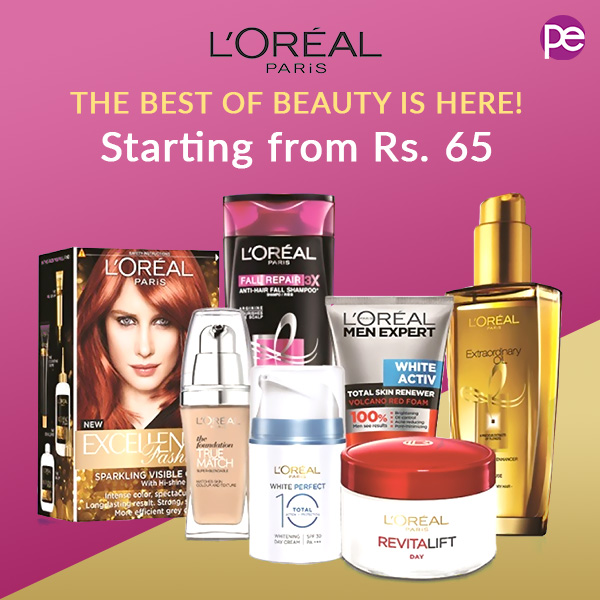 Steal Deals Loreal Paris products At Discounted Price