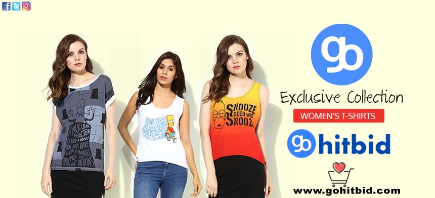 Gohitbid Buy Top Brand T Shirts Online at Best Price