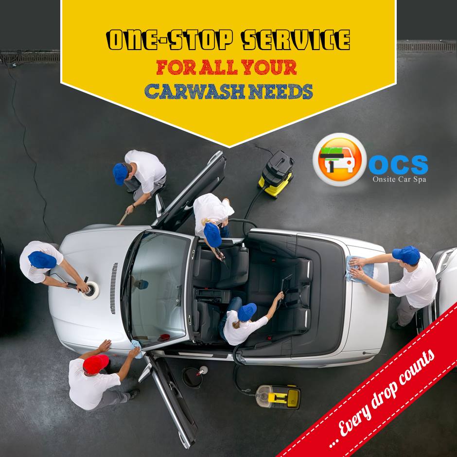 Doorstep Carwash services in Hyderabad India Onsitecarspa