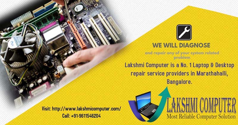 Laptop Desktop Repair Services in Marathahalli Bangalore