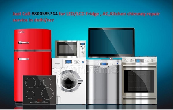 AC LED LCD TV Chimney Washing machine and fridge repair service De