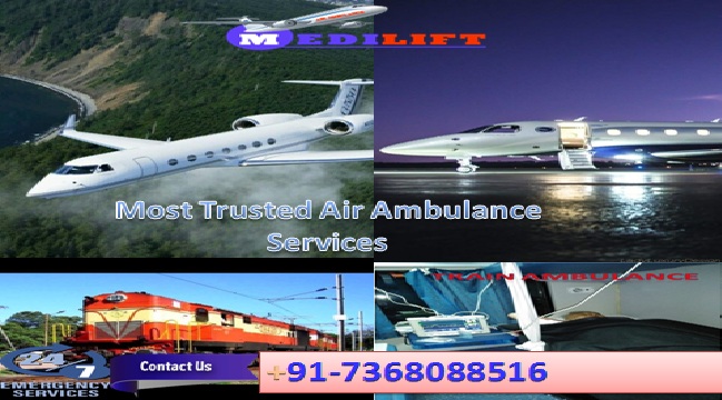 Take Time Saving Medilift Low Cost Air Ambulance Services in Delhi