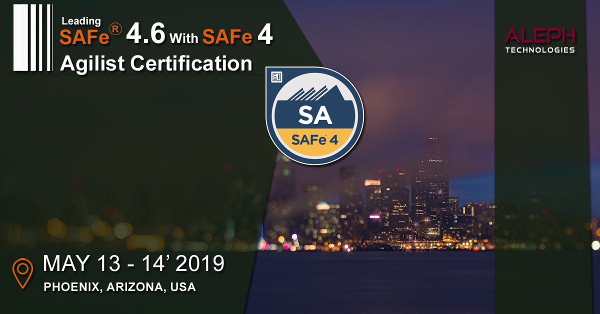 Leading SAFe Certification Training Scaled Agile