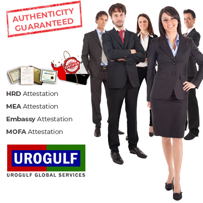 Certificate Attestation Document Attestation for UAE Urogulf