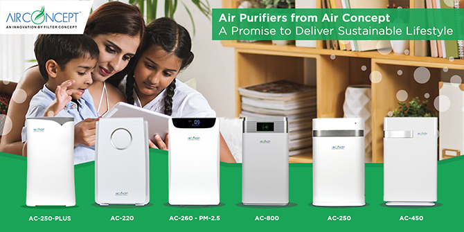 Commercial Air Purifier in Gujarat with high technology Air Concept